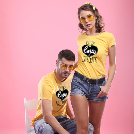 Our Love Is Magic Couple Tees