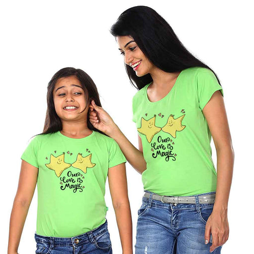 Our Love Is Magic Mom & Daughter Tees