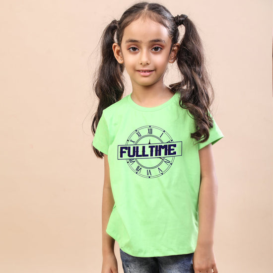 Overtime Job, Matching Sibling Tees For Girl