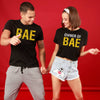 Bae/Owner Of Bae, Matching Couple Crop Top And Tee