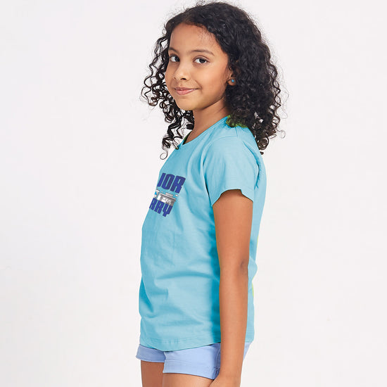 Pondicherry Matching Family Tees for Daughter