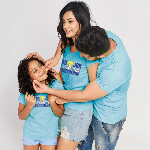 Pondicherry Matching Tees For Family