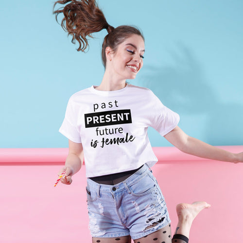 Future Is Female, Crop Tops For Bffs