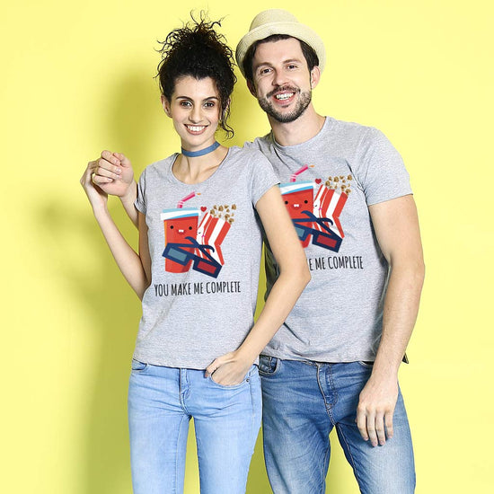 You Make Me Complete, Matching Tees For Couples