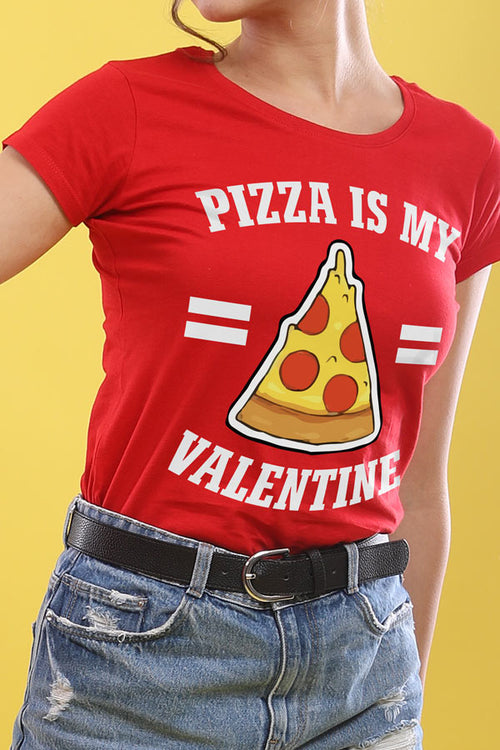 Love For Pizza (Red), Singles Tees