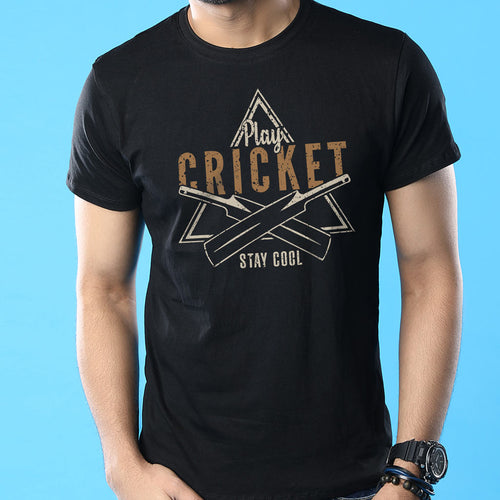 Cricket Love, Dad And Son Matching Adult Tees