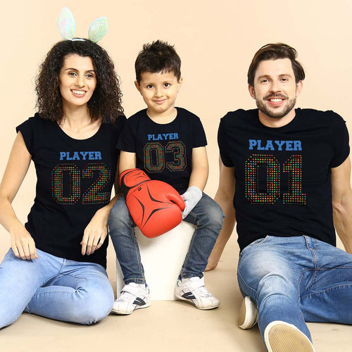 Player 01/02/03 Family Tees
