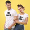 Mr Proper-Miss Patola, Matching Tees For Couples