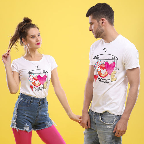 Put On Love Everyday Couple Tees