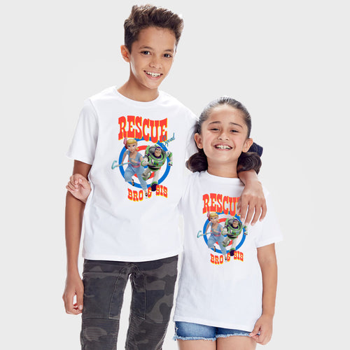 Rescue Squad, Matching Disney Tees For Siblings