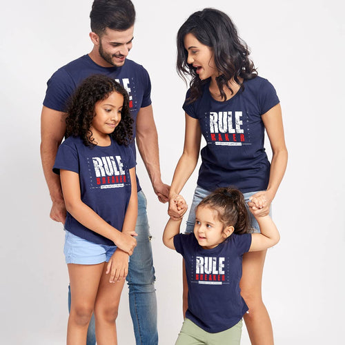 Rule Makers\Breakers, Matching Family Tees