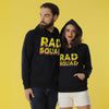 Rad Squad! Matching Black Hoodies For Couples