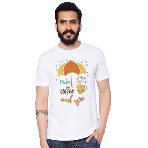 Rain Coffee Couple Tees