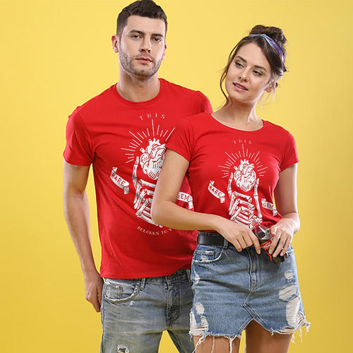 Rare Gem (Red), Matching Couples Tees