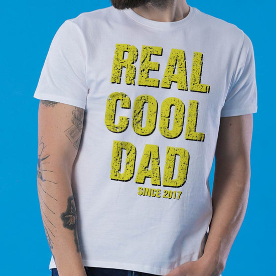 Real Cool Dad, Personalized Tee For Dad