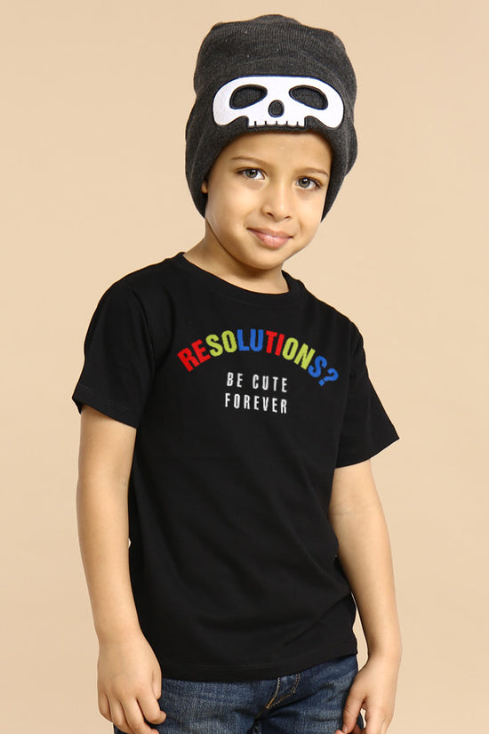 New Year, New Resolutions! Matching Family New Years Tees For Son