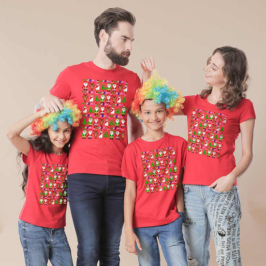 Retro Christmas Family Tees