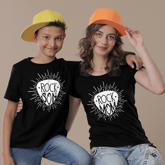 Rock Mom Rock Son Tees