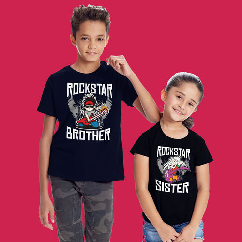 Rockstar Brother & Sister Tees