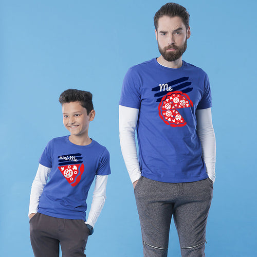 Royal Blue Me/Mini-Me Father-Son Tees