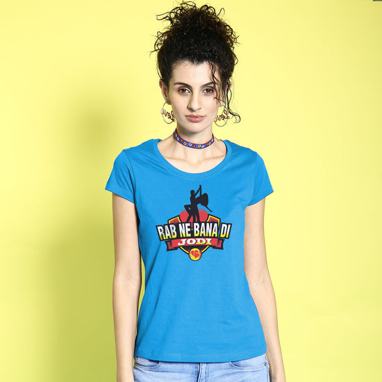 Rab Ne Bana Di Jodi Couple Tees for women