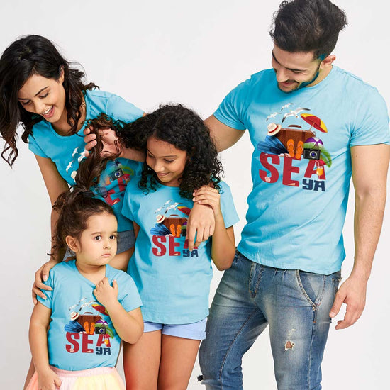 Sea Ya Matching Tees For Family