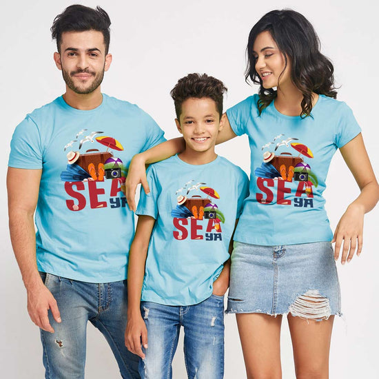 Sea Ya Matching Tees For Family