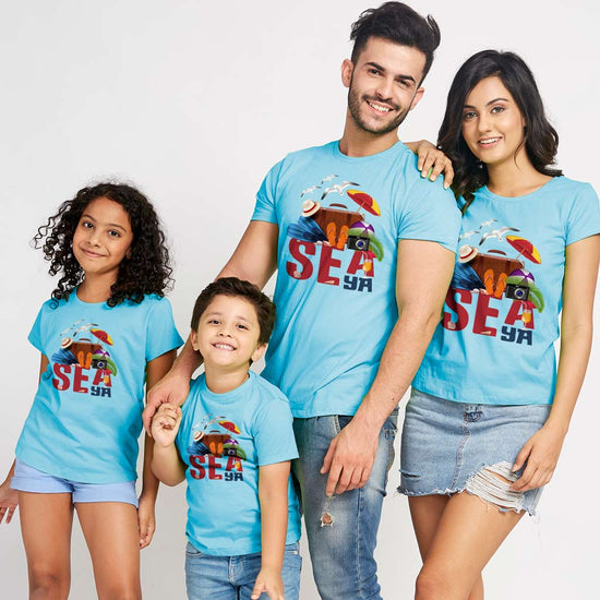 Sea Ya Matching Tees For Family