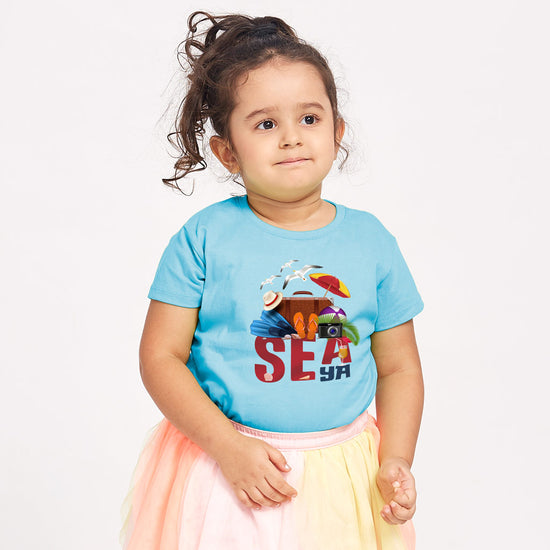 Sea Ya Matching Family Tees for Kid Daughter