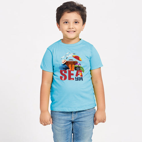 Sea Ya Matching Family Tees for Kid Son