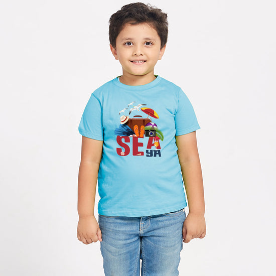 Sea Ya Matching Family Tees for Kid Son