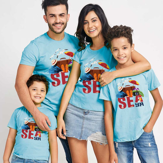 Sea Ya Matching Tees For Family