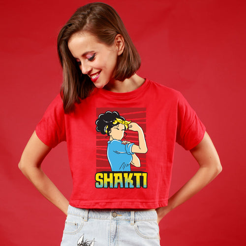Shakti/Sahan Shakti, Matching Couple Crop Top And Tee