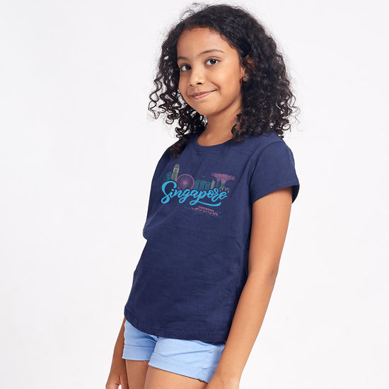 Singapore Matching Family Tees for Daughter