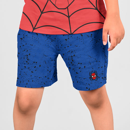 Spiderman All Over Print Boys Shorts