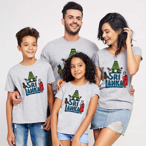 Srilanka Matching Tees For Family