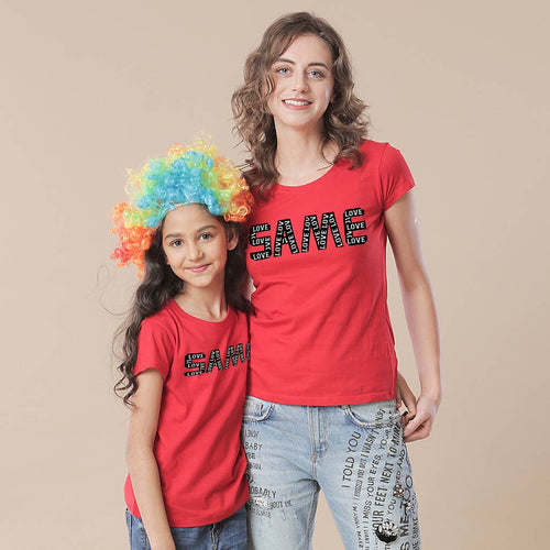 Same Same, Mom And Daughter Tees