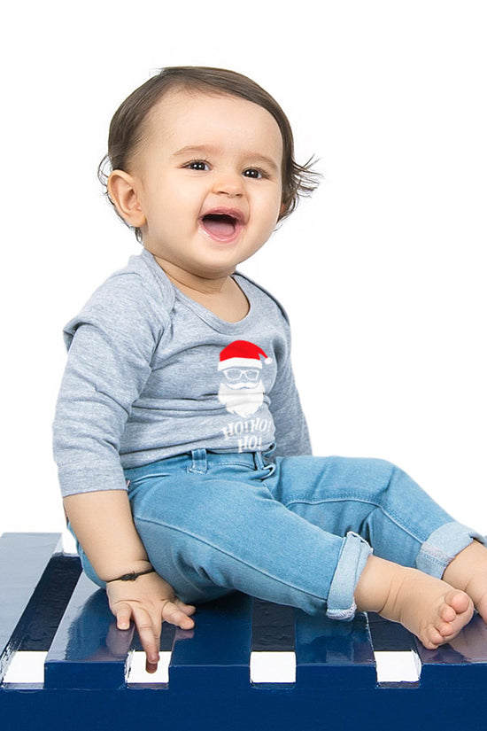 Ho Ho Ho Santa , Mom And Baby Bodysuit And Tees For Baby