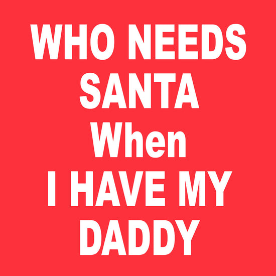 Father-Daughter Santa Dad Fun Tees Men