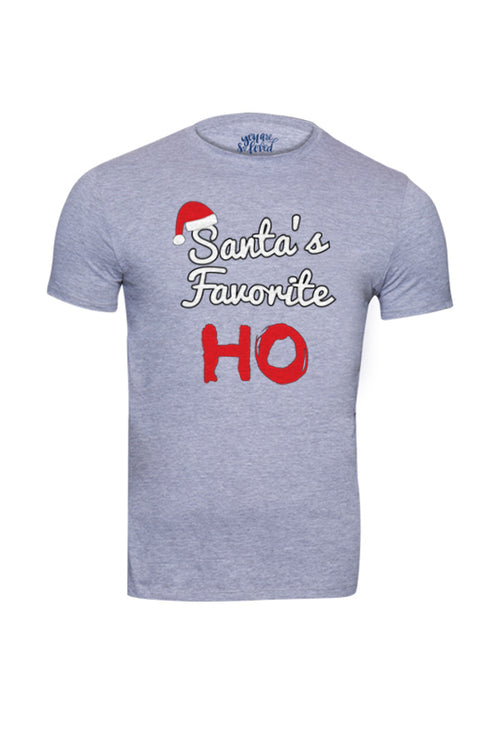 Santa’s Favorite Ho, Dad And Baby Bodysuit And Tee