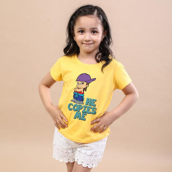 She/He Copies Me Bro & Sis Tees