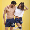 So Grate Together Matching Navy Blue Couple Boxers