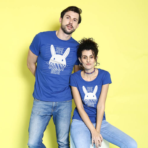 Some Bunny Loves Me Couple Tees