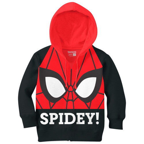 Spidey! Black&Red Boys Hoodie