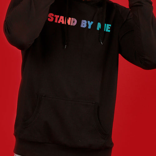 Stand By Me, Matching Black Hoodies For Couples