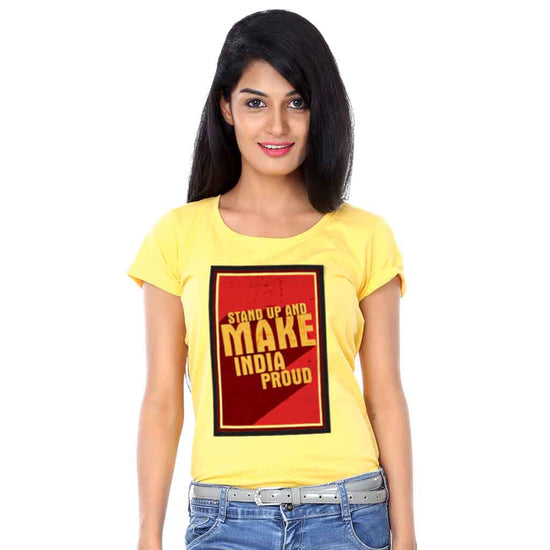 Make India Proud Family Tees for mother
