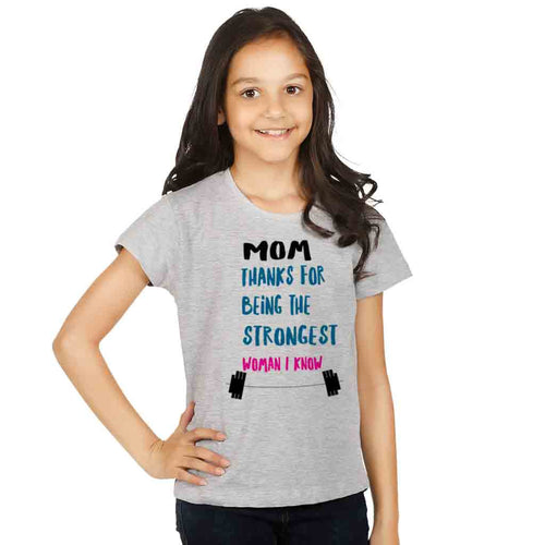 Strongest Women I Know Mom & Daughter Tees For Daughter