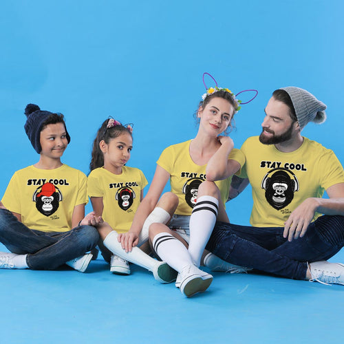 Stay Cool Matching Family New Years Tees