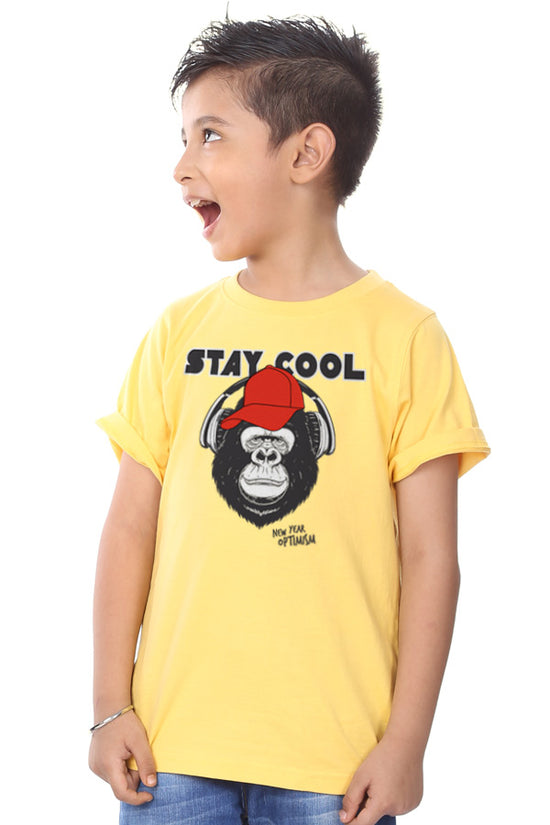 Stay Cool Matching Family New Years Tees For Son