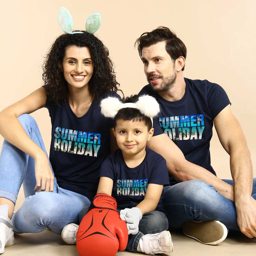 Summer Holiday Family Tees